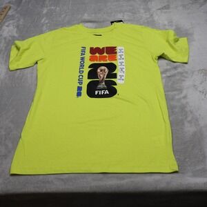 FIFA Shirt Youth XL 16/18 Green We Are FIFA World Cup 26 Graphic Tee $15 NEW